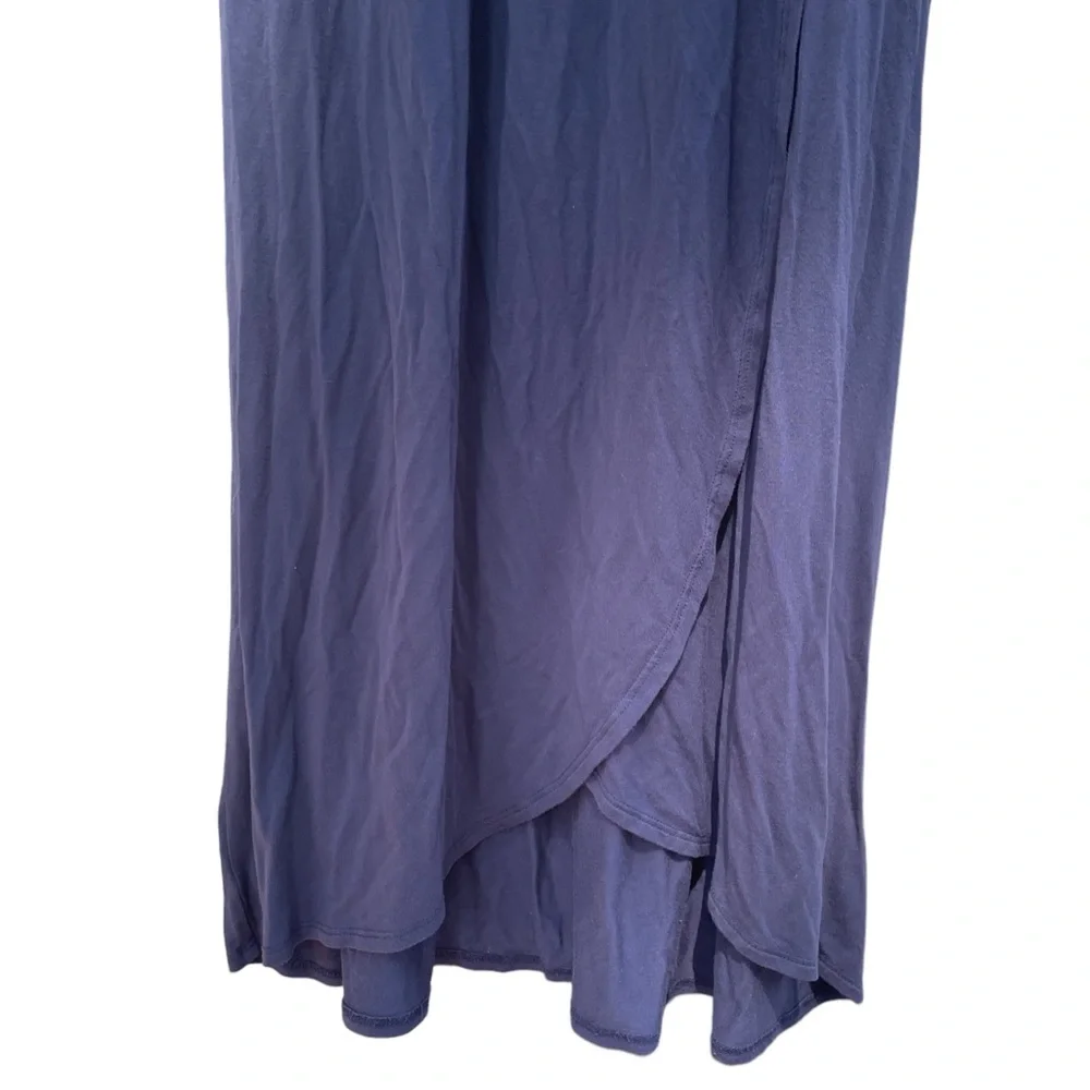 Loveapella Maxi Dress Knit Tulip Hem Navy Blue Boho XL - Picture 4 of 8